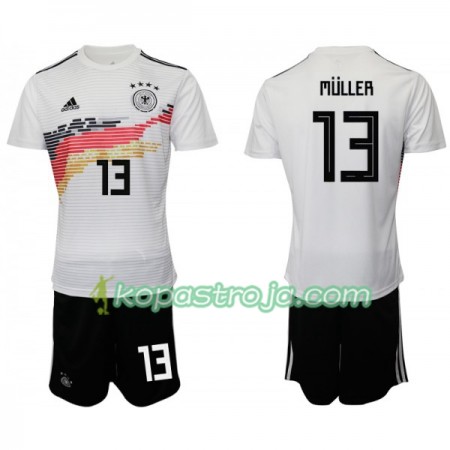 Billiga Fotbollströjor Tyskland MULLER 13 Barn Hemma tröja 2019 Kortärmad
